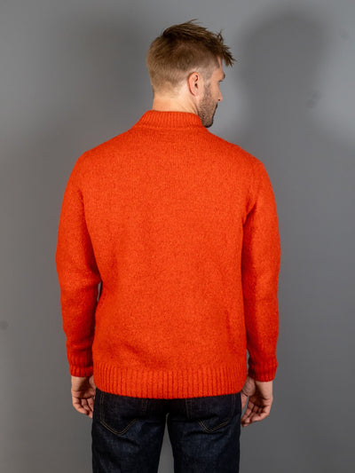 Knitwear Turtleneck Merino Extrafine - Orange
