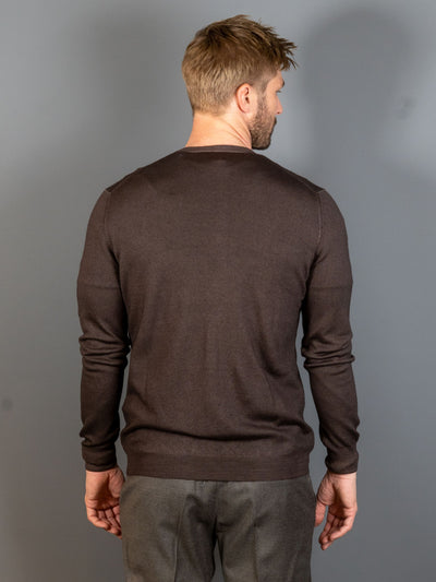 Vintage Wool Cardigan - Brun