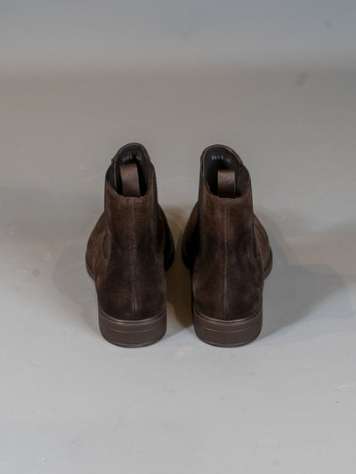 Suede Chelsea Boot - Brun