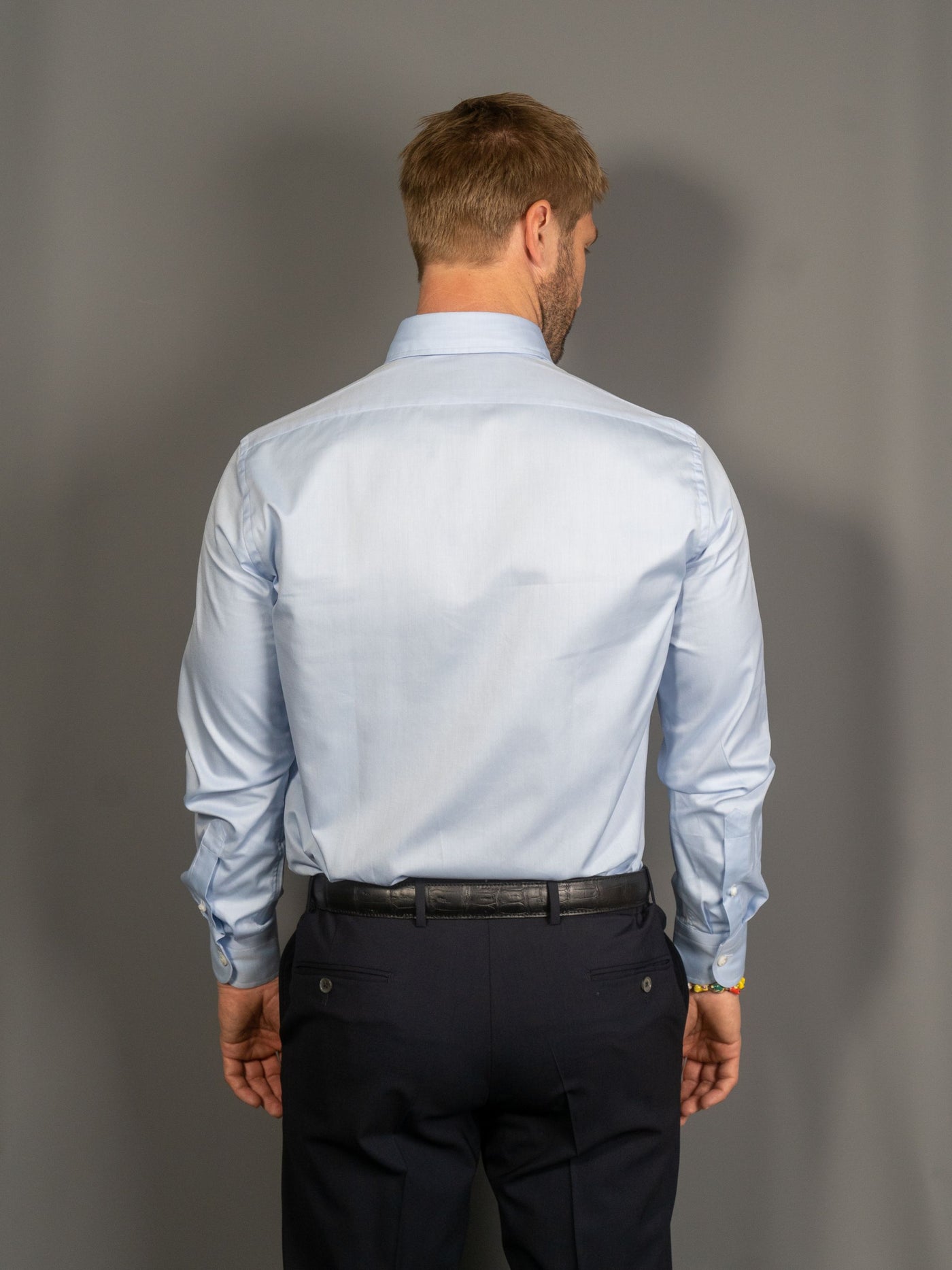 Superior Organic Cotton Shirt - Lyseblå