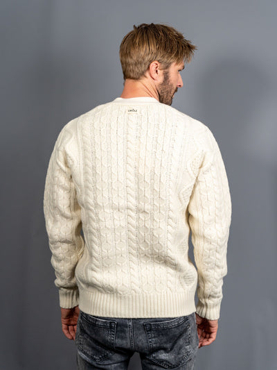 Le Cardigan Torsades - Cream