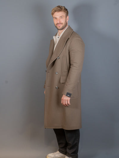 Sherry Double Breasted Coat - Brun