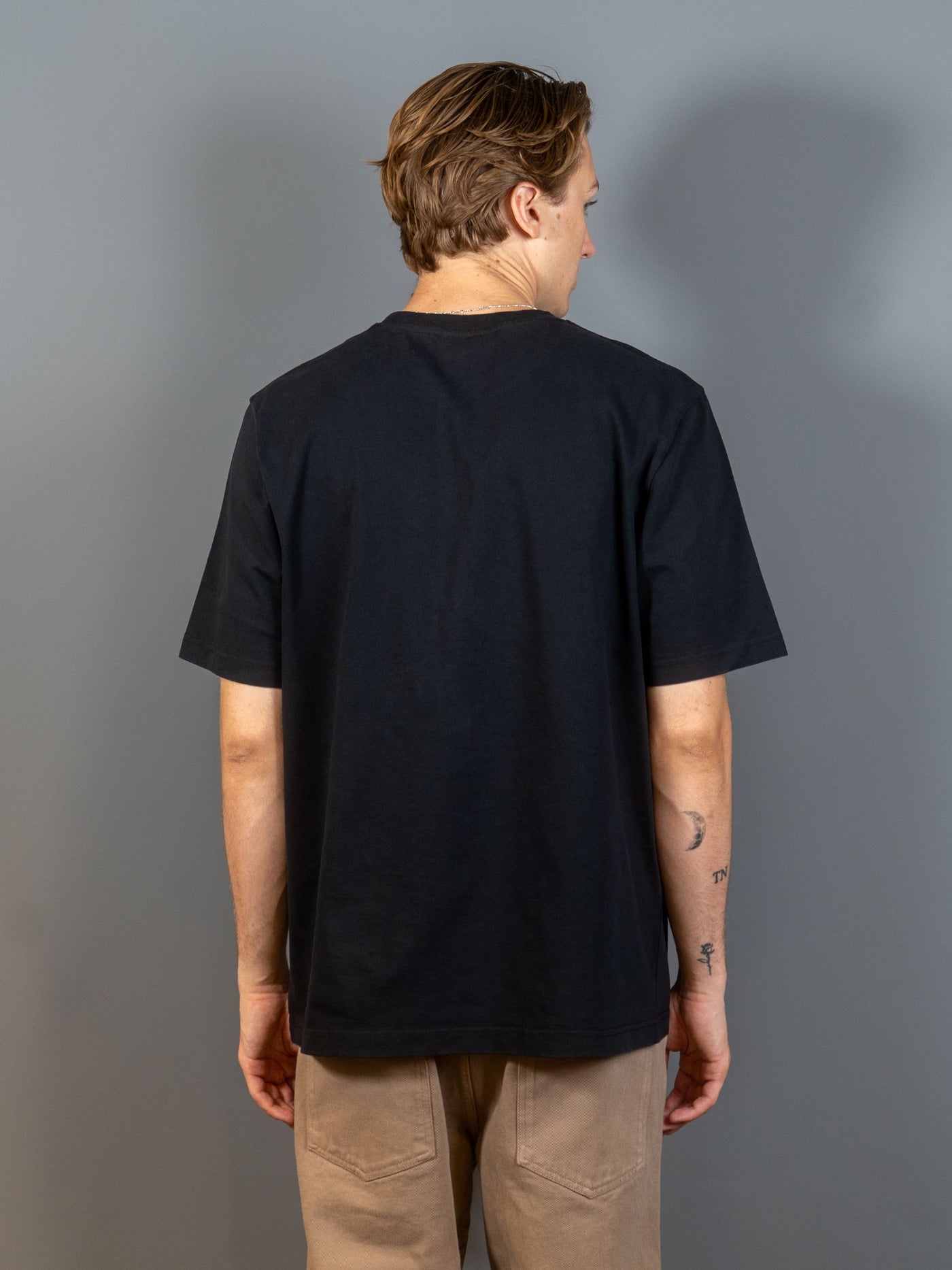Bold Fox Head Patch Comfort T-shirt - Sort