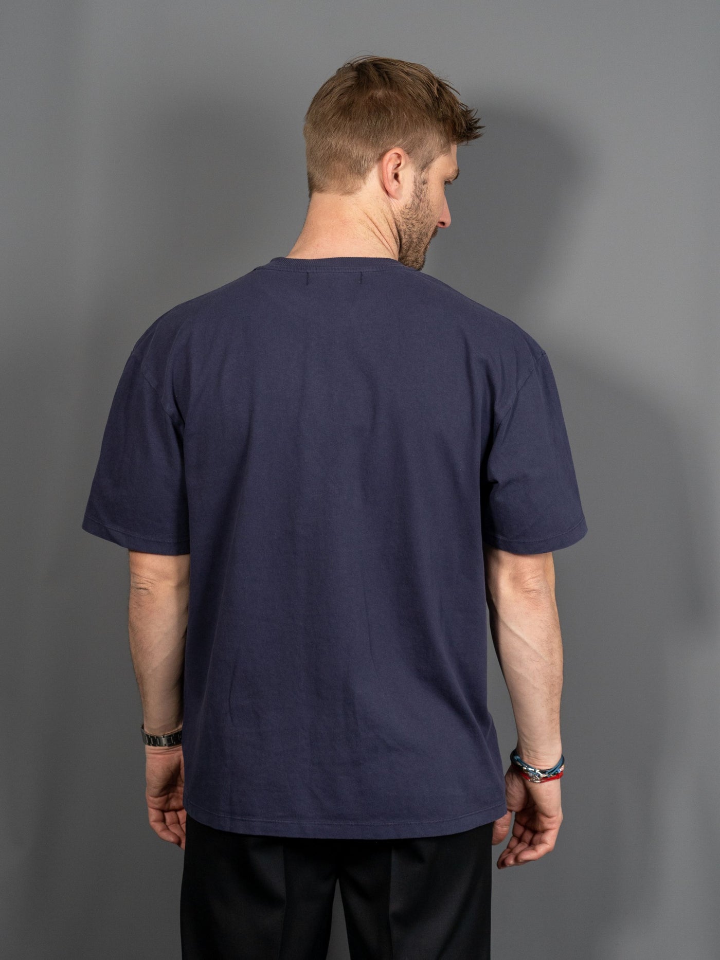 Dyed T-shirt - Navy