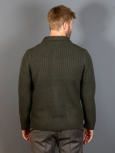 Wool Cardigan - Grøn