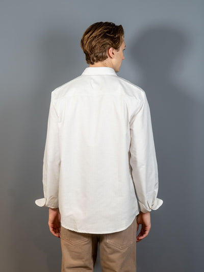 Chemise Greg Oxford Stripe - Beige