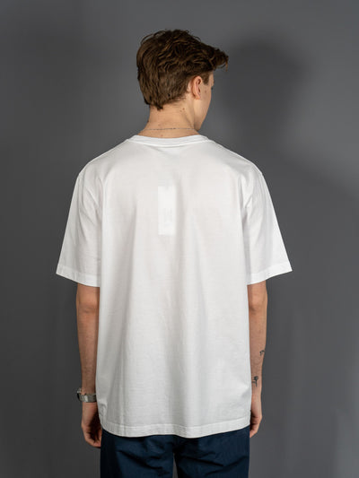 Bold Fox Head Patch Comfort T-Shirt - Hvid
