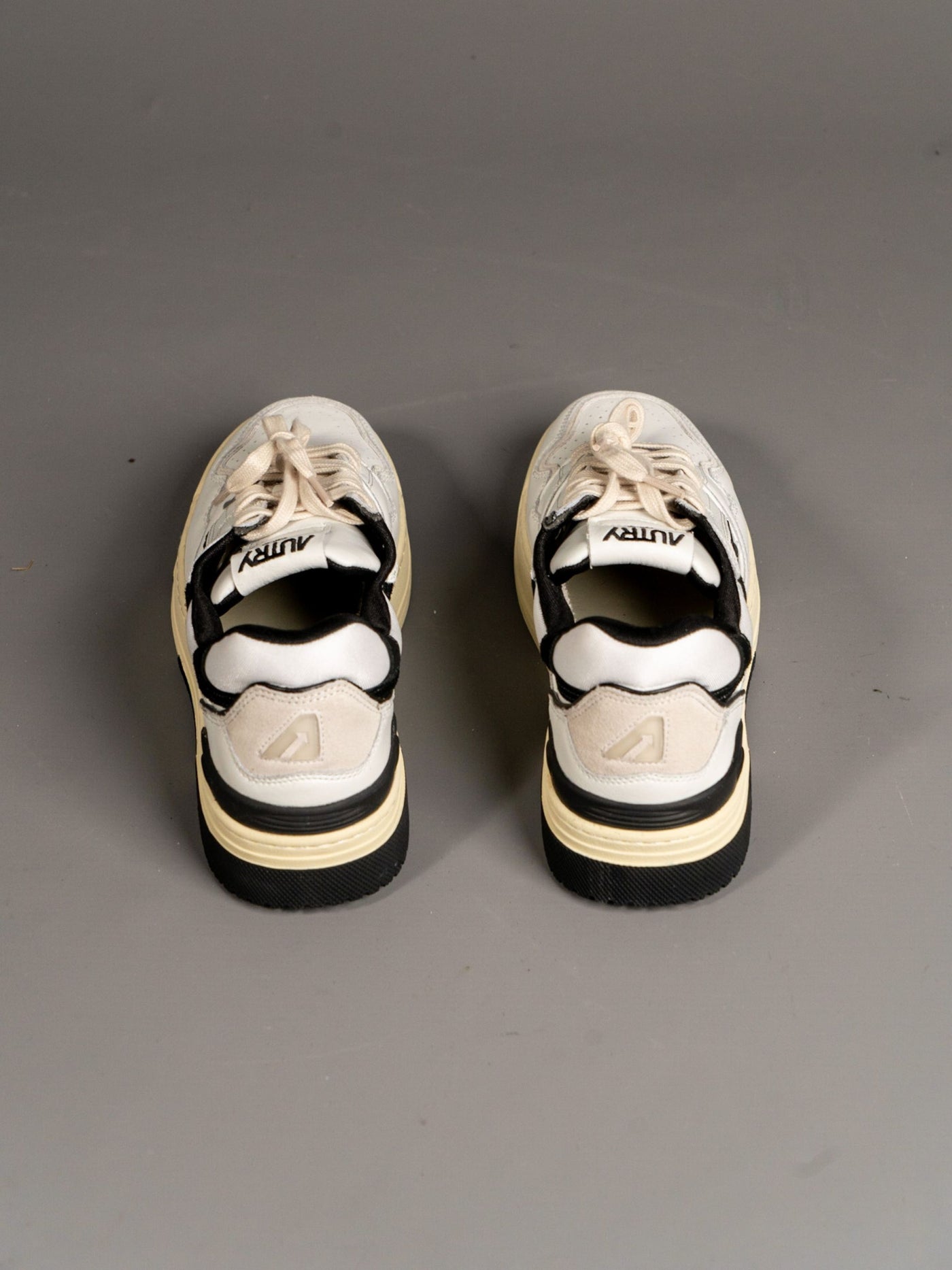Rookie Low Sneaker Leather - Hvid/Sort