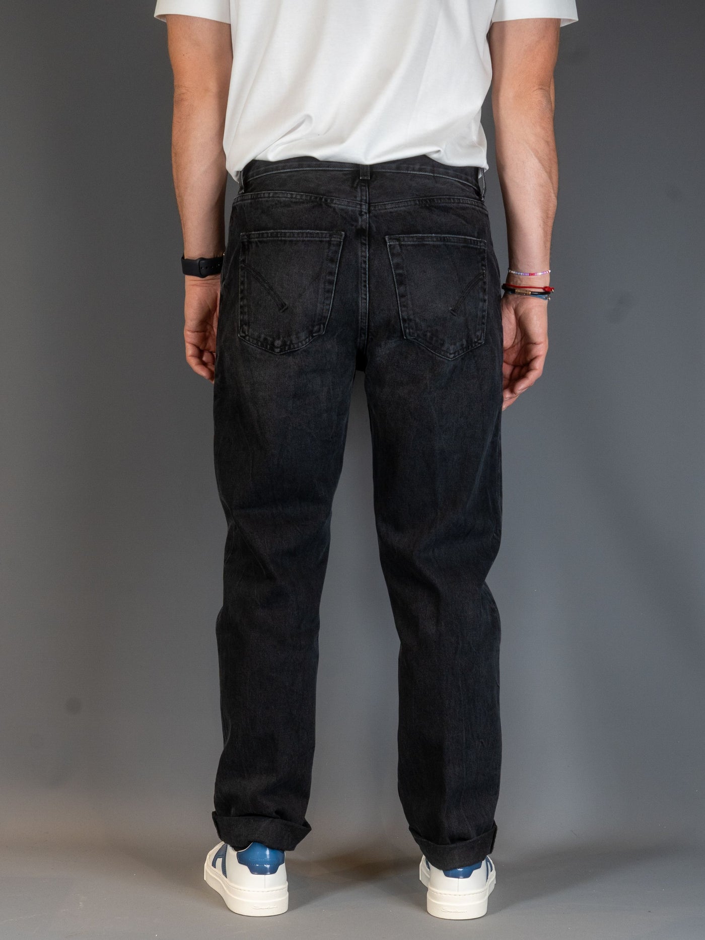 Ervin Loose Jeans LM8 - Sort