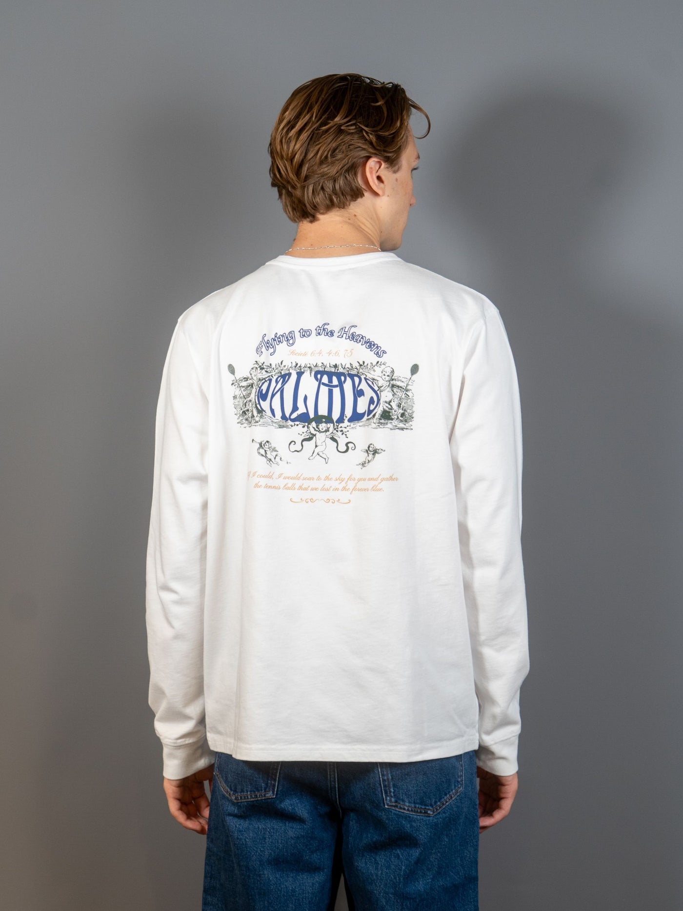 Angels LS T-Shirt - Hvid