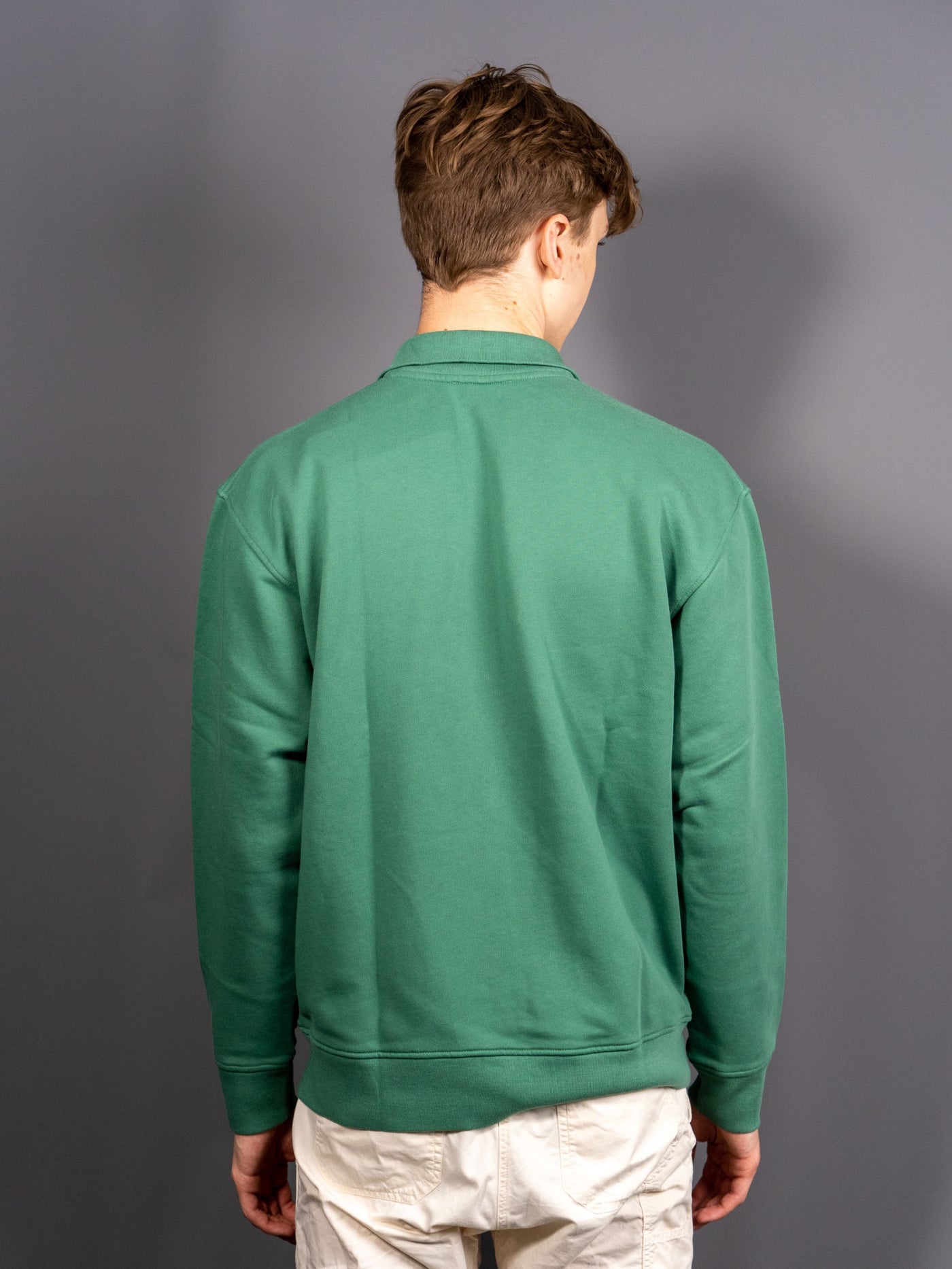 Maison Kitsuné Crest Zip-up Sweatshirt - Grøn
