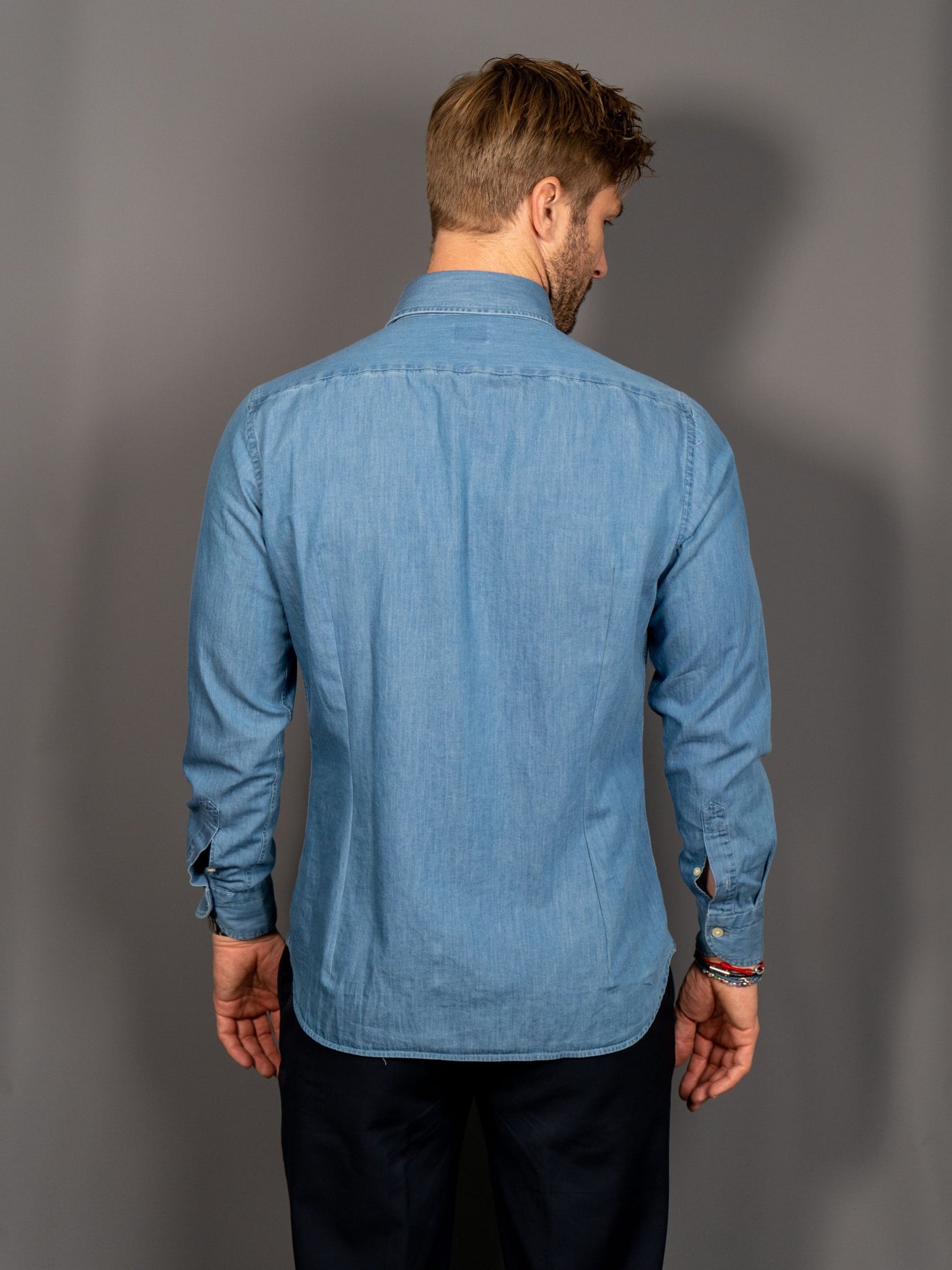 Chambray Shirt - Lyseblå