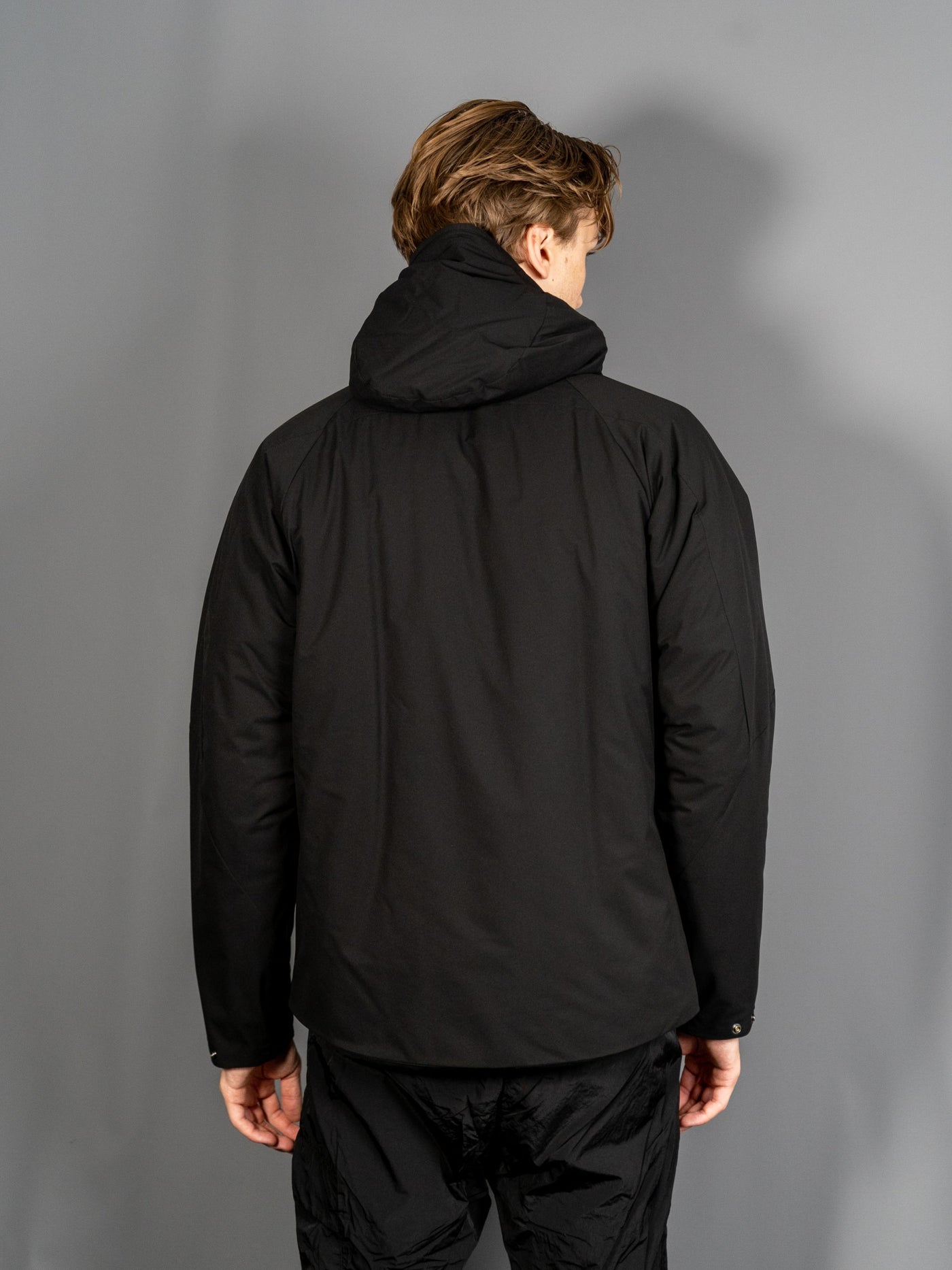 Pro-Tek Padded Hooded Jacket - Sort