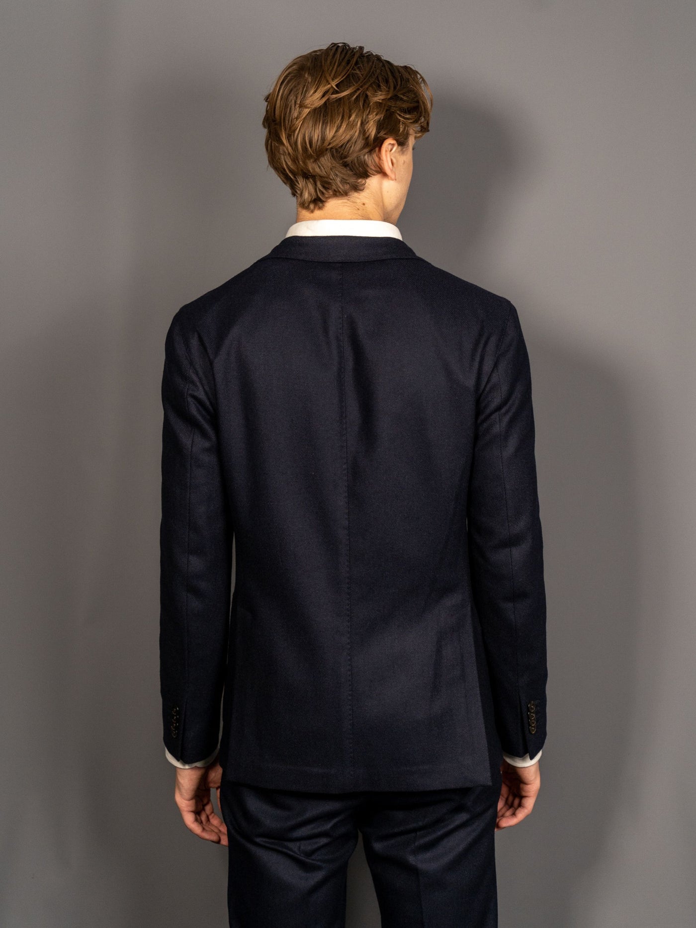 K-Jacket Wool Cashmere - Navy