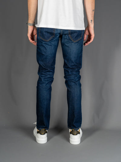 Regular Denim Jeans Blue - Blå