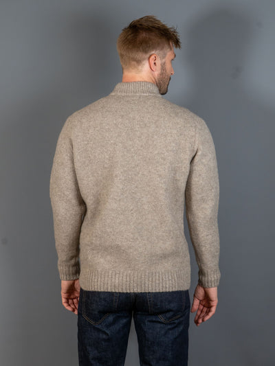 Knitwear Turtleneck Merino Extrafine - Khaki