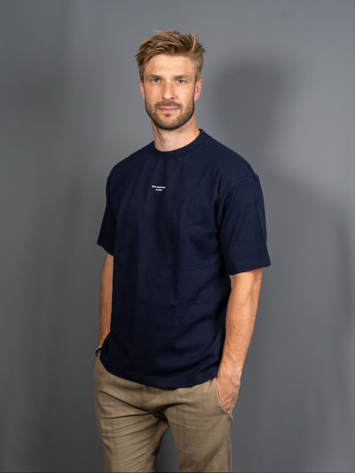 Le T-Shirt Slogan Classique - Navy