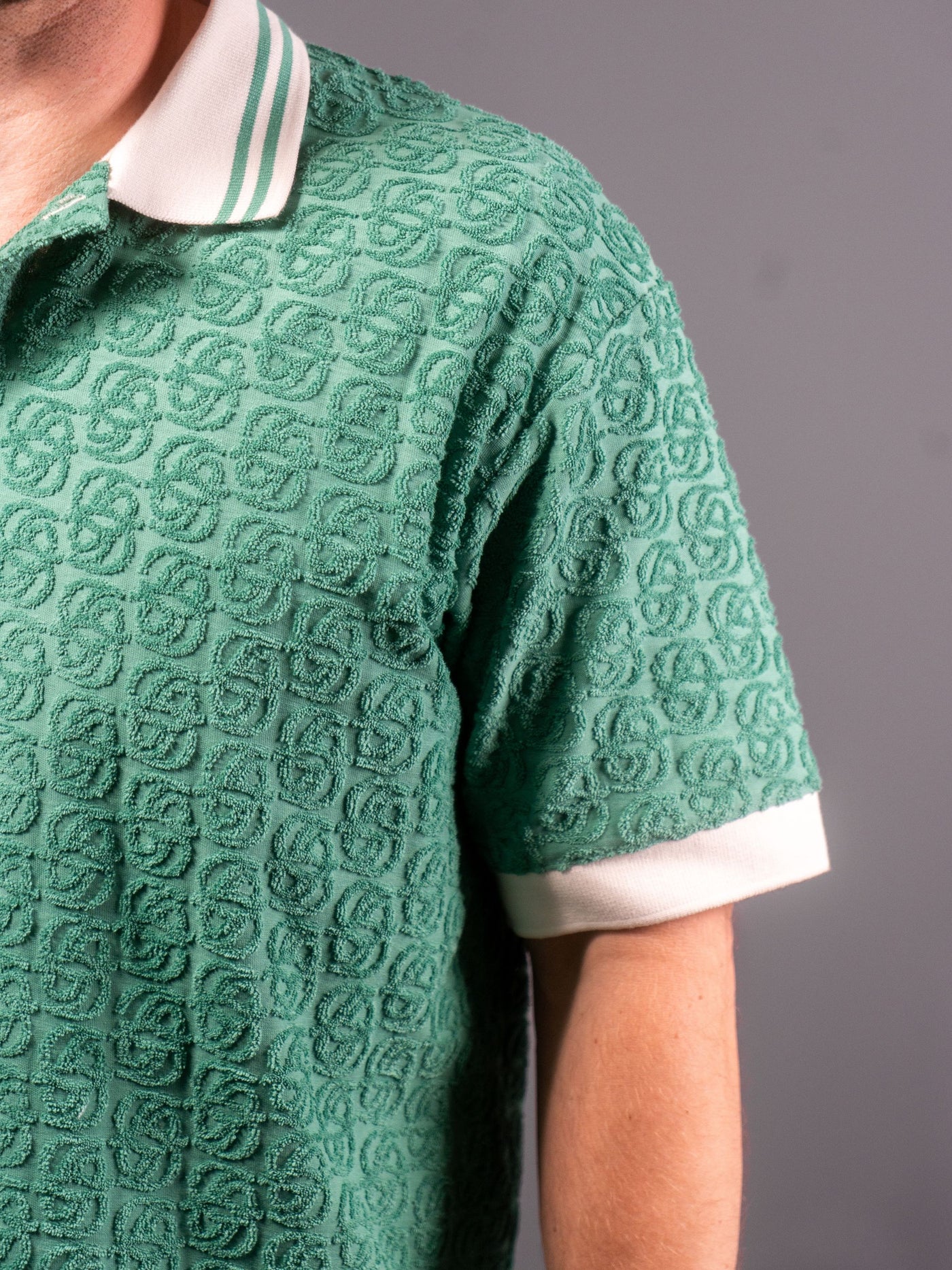 Le Polo Monogramme MC - Grøn