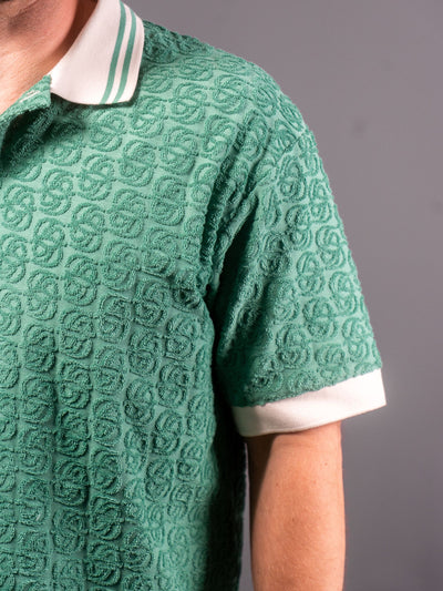 Le Polo Monogramme MC - Grøn