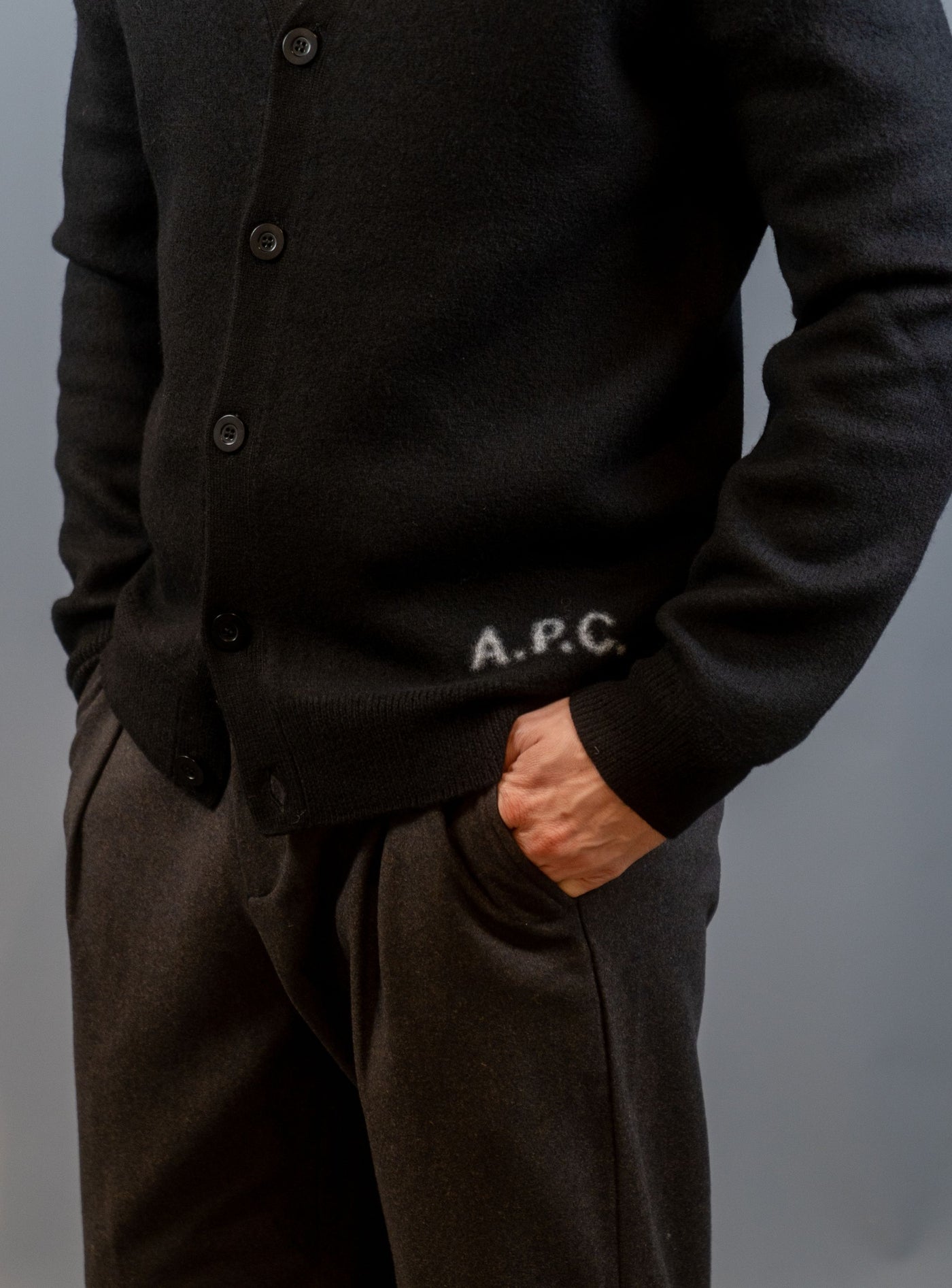 Cardigan Kenny - Sort