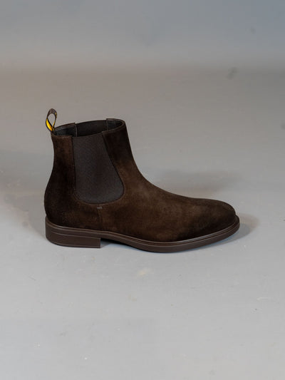 Suede Chelsea Boot - Brun