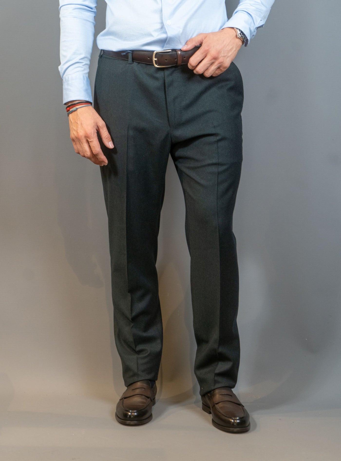 Flannel Pants Zero Gravity - Grøn