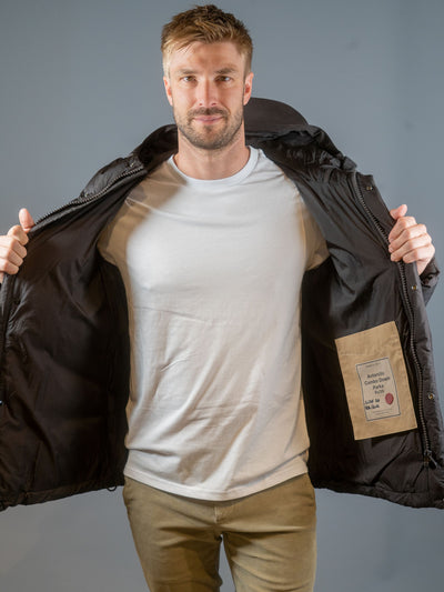 Antarctic Combo Down Jacket - Brun