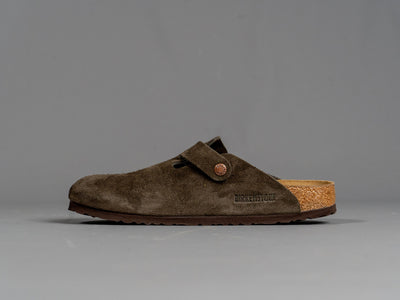 Boston Suede Leather - Mocca