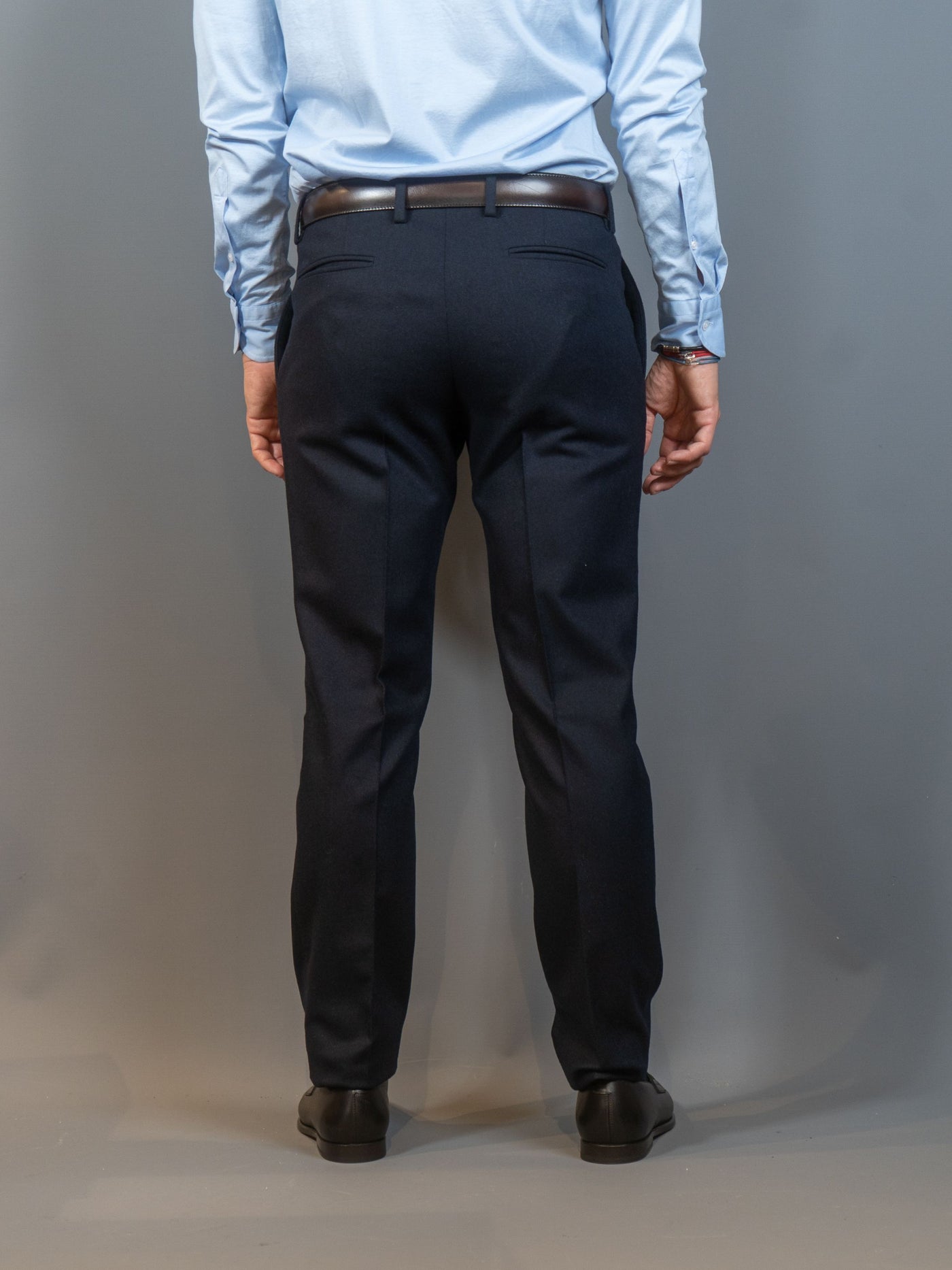 Flannel Suit - Navy