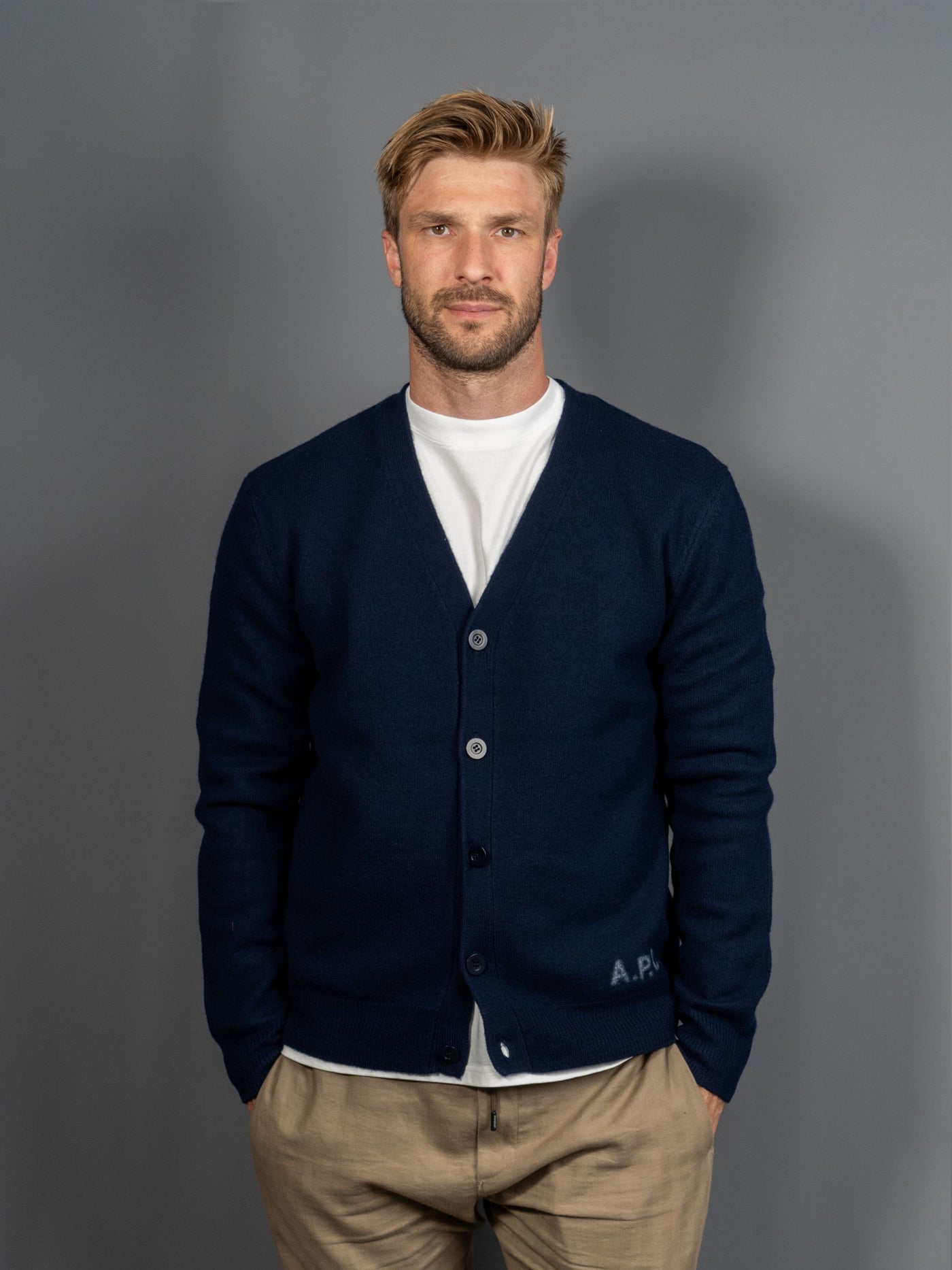 Cardigan Kenny - Navy