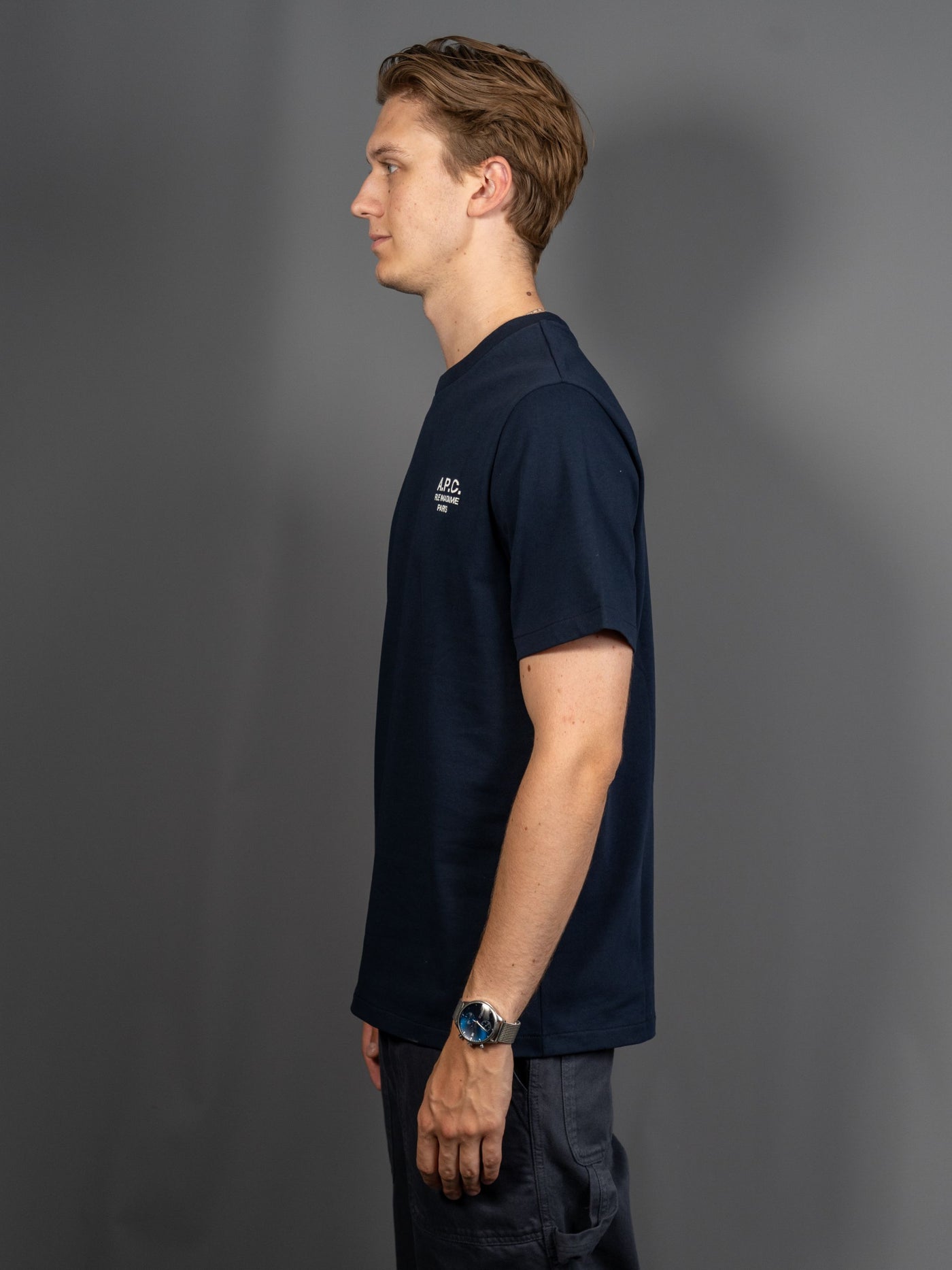 A.P.C. Rue Madame T-shirt - Navy