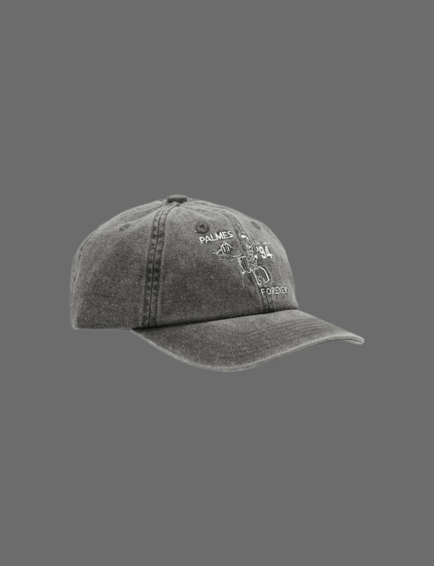 Forever 6-Panel Cap - Grå