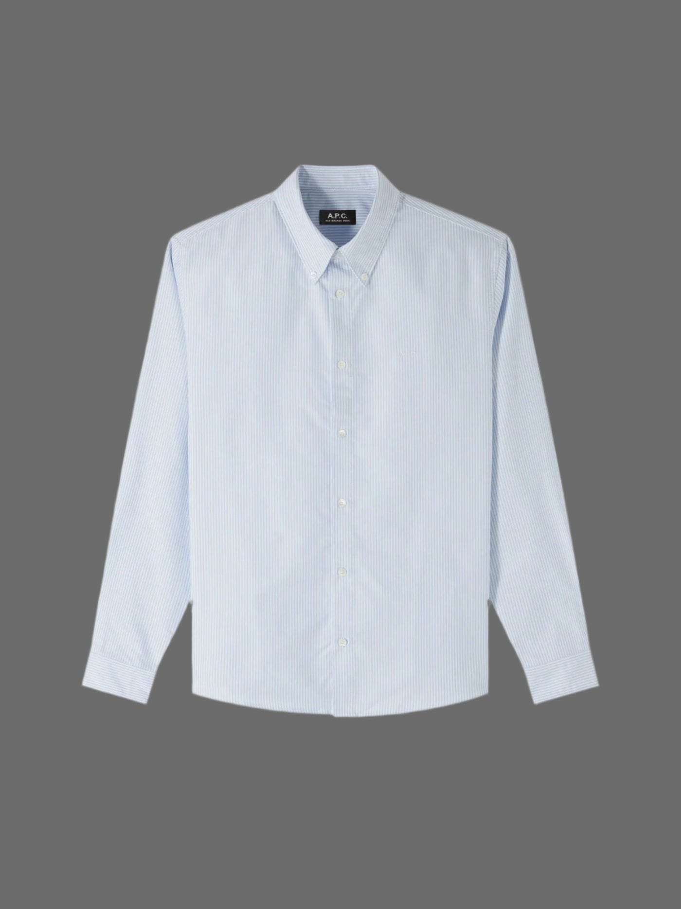 Chemise Greg Oxford Stripe - Lyseblå