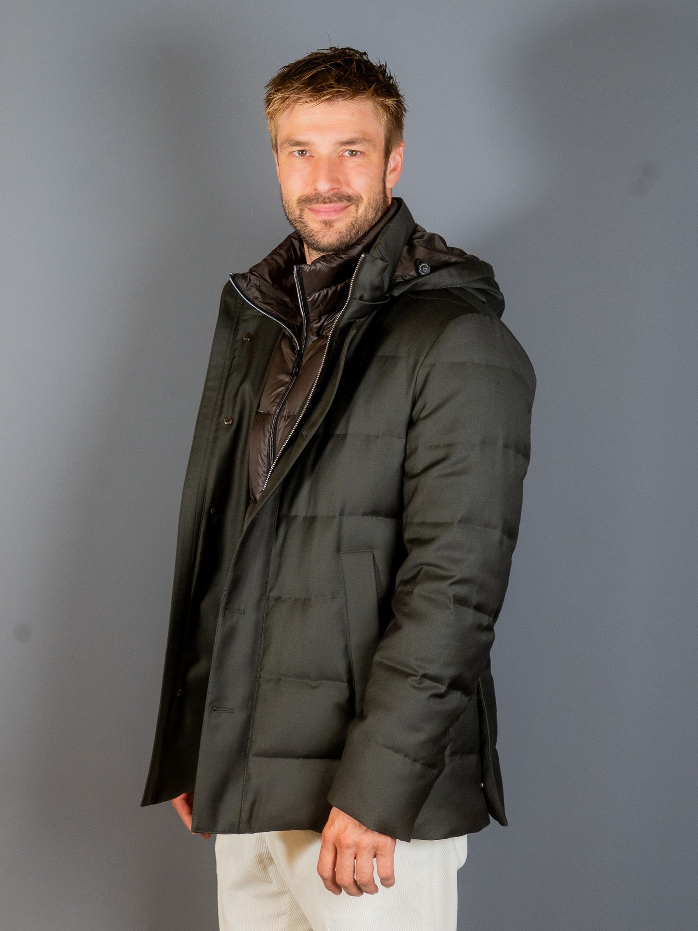 Down Jacket - Grøn
