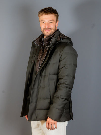 Down Jacket - Grøn