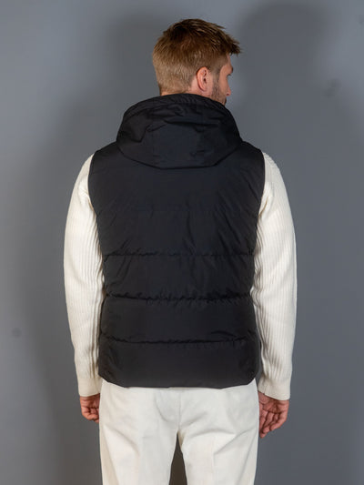 Down Vest - Sort