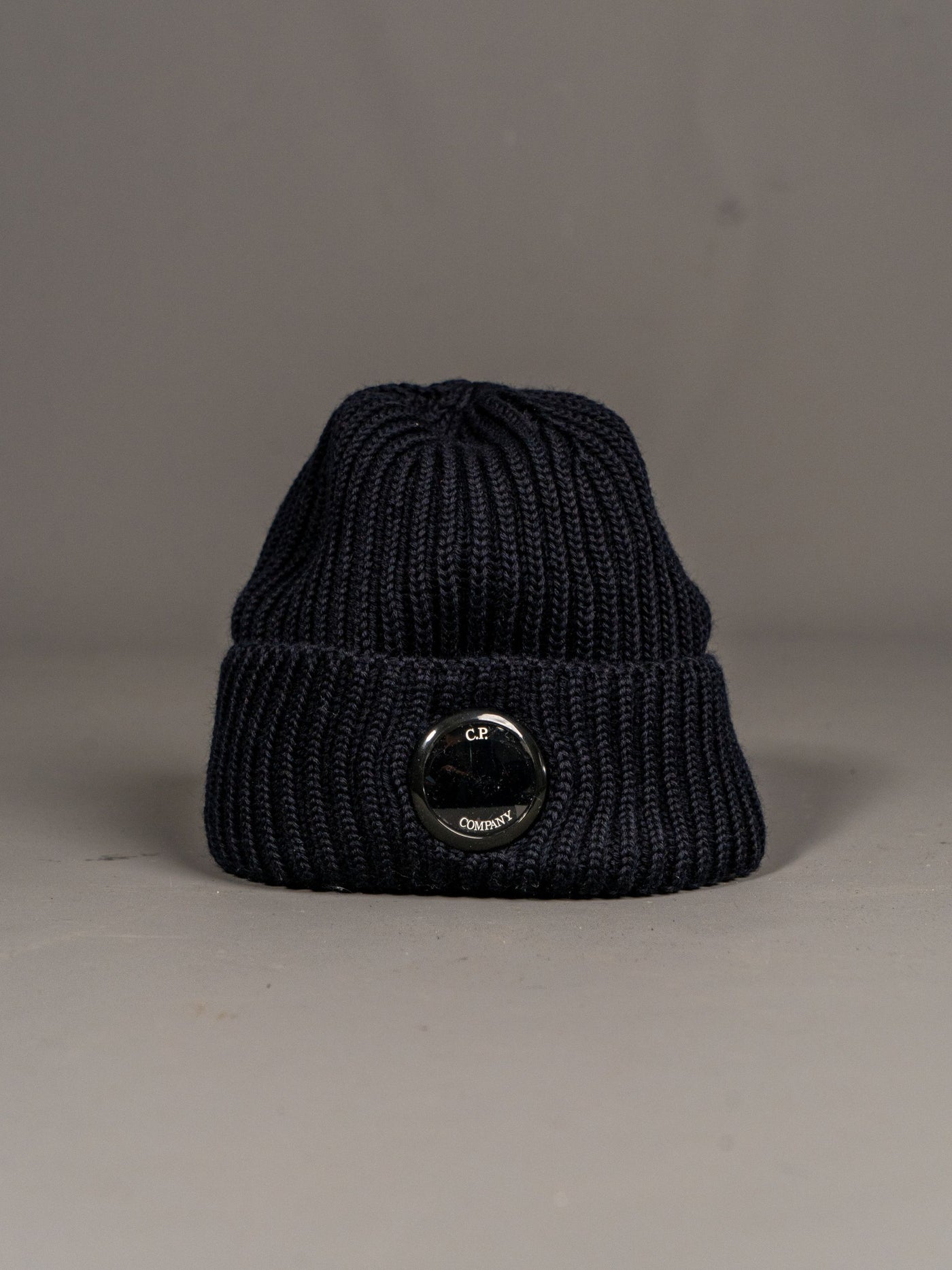 Lens Knit Beanie - Navy