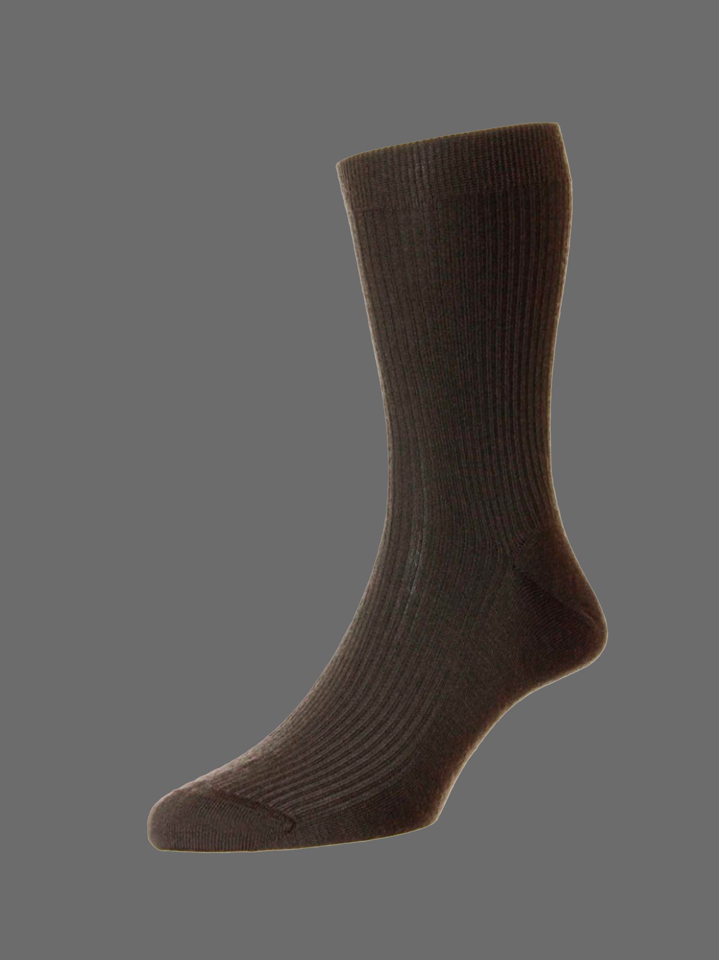 Pantherella Naish Fine Merino Socks - Brun