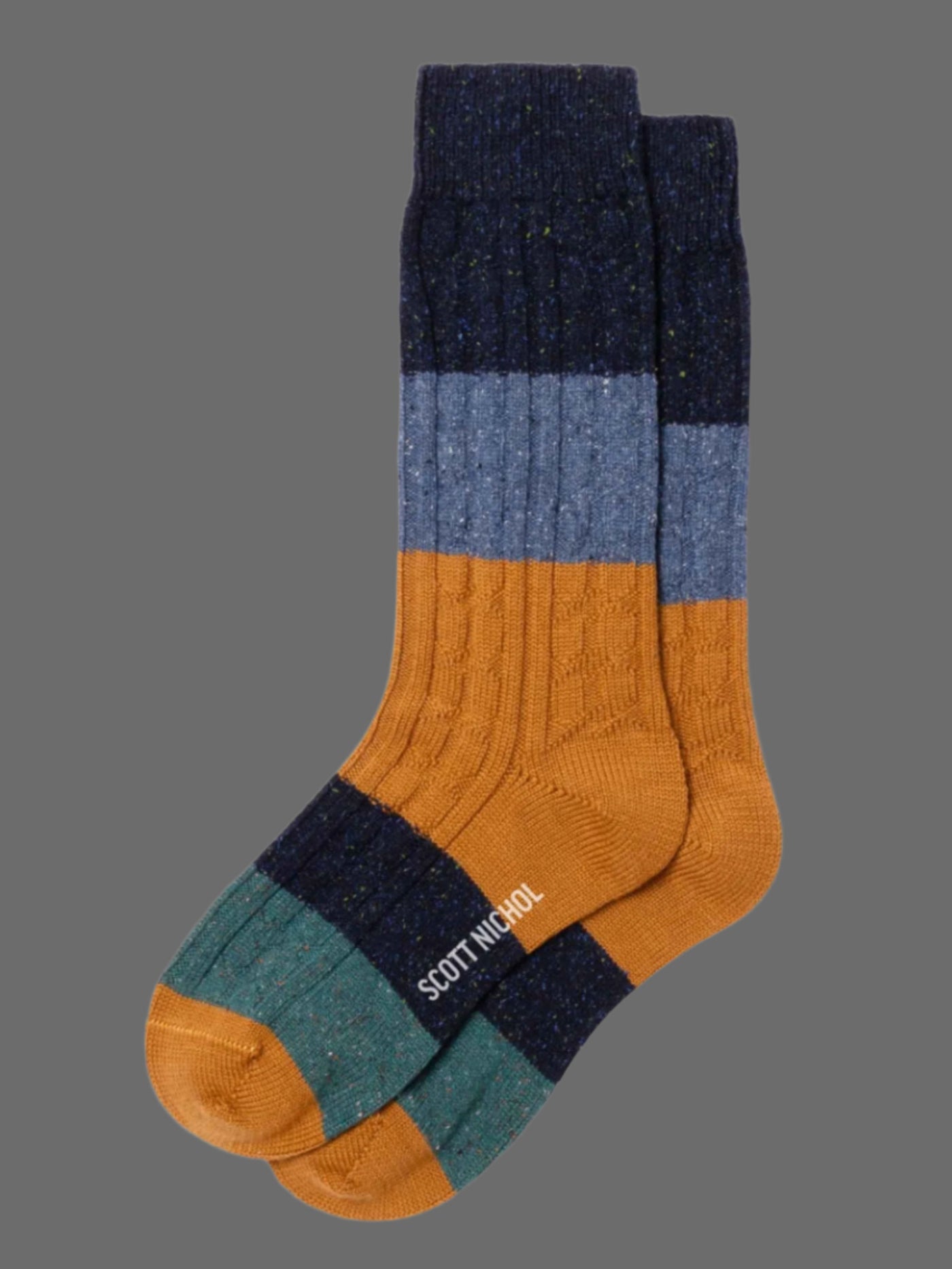 Robin Wool Socks - Blå