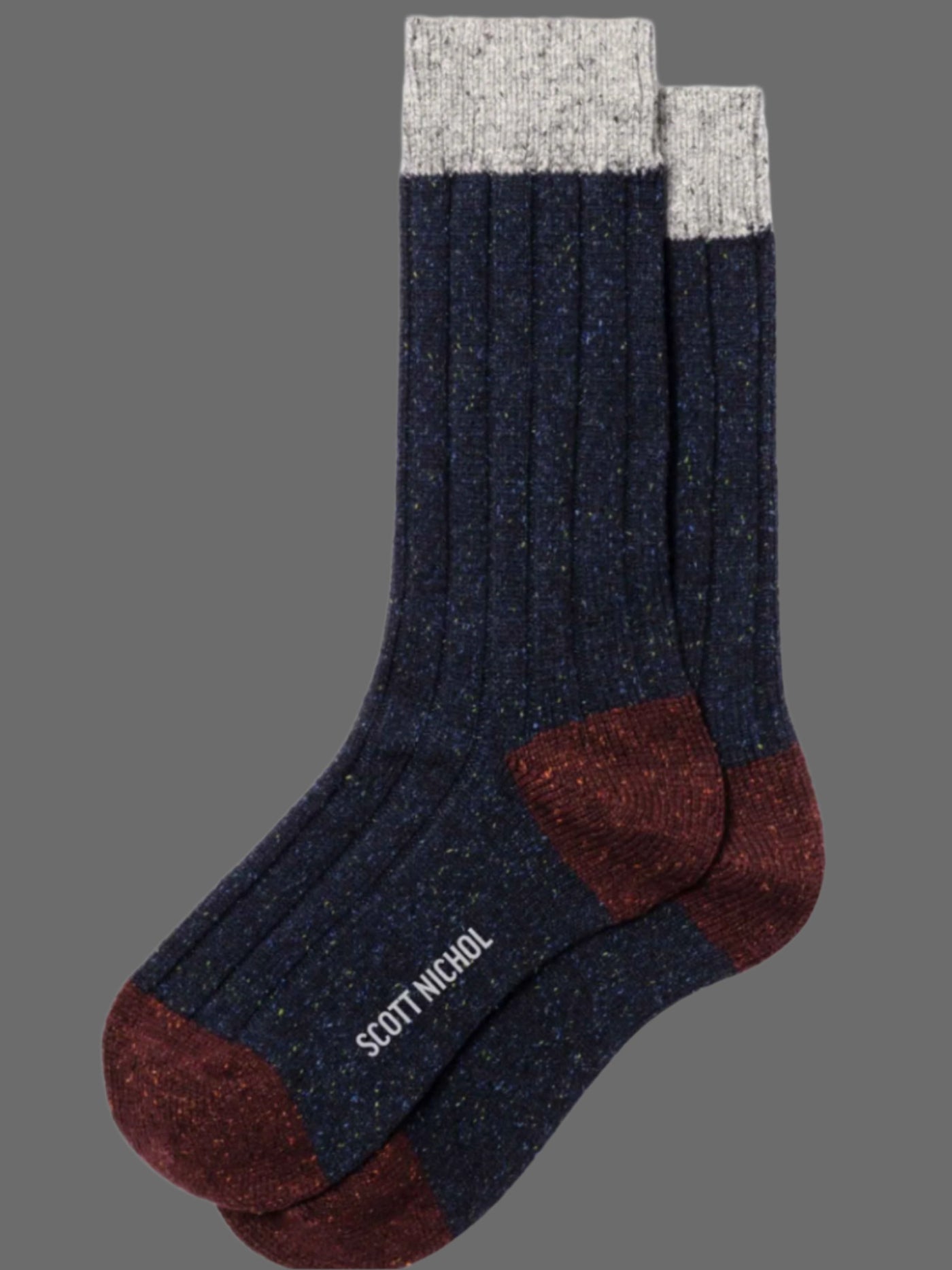 Thornham Wool Socks - Blå