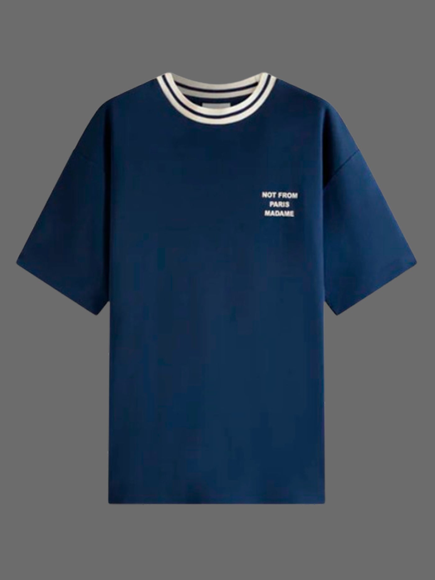Le T-Shirt Slogan Sport - Navy