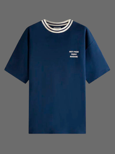 Le T-Shirt Slogan Sport - Navy