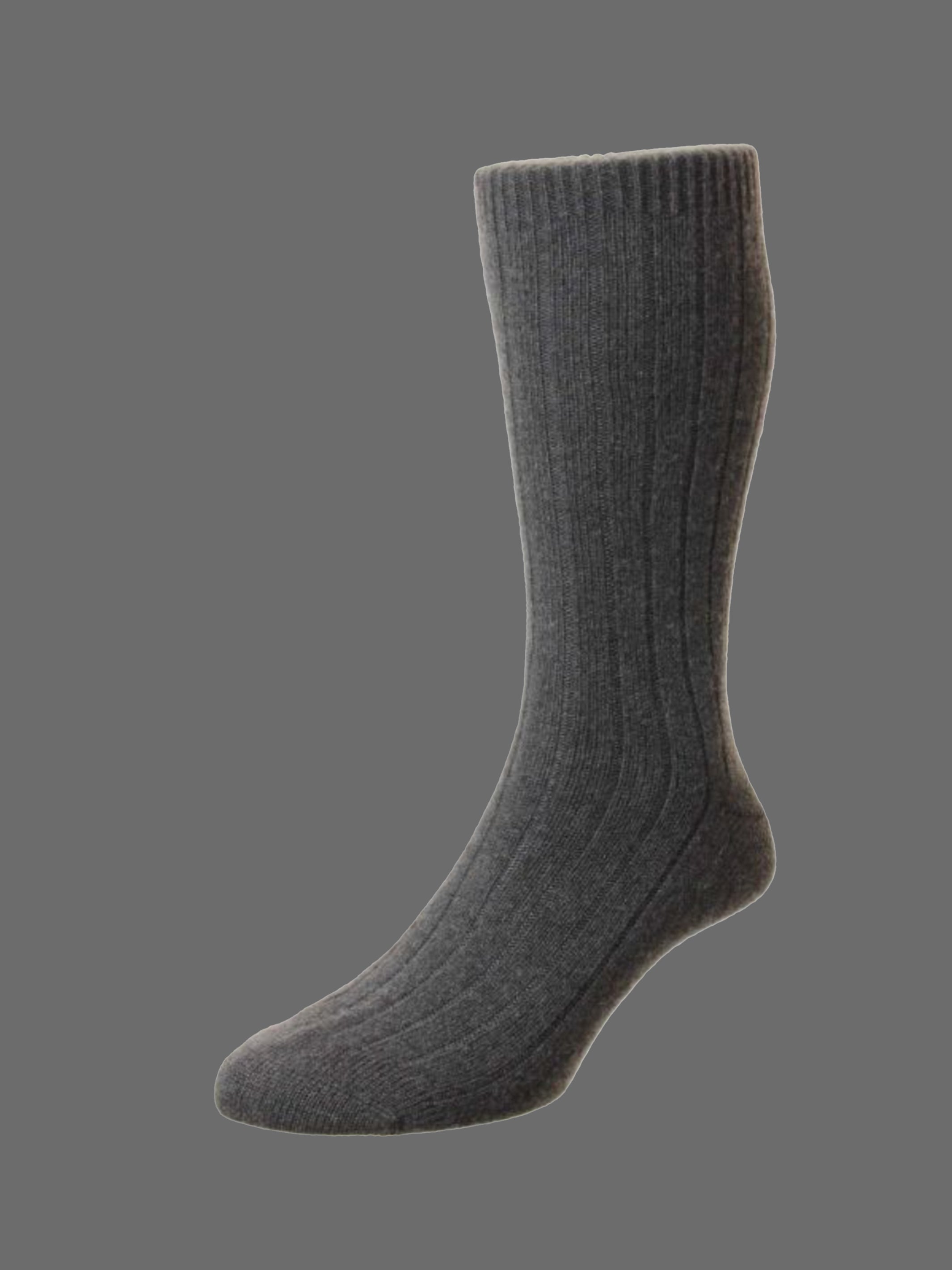 Waddington Cashmere Socks - Grey