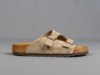 Zurich Suede Leather - Taupe