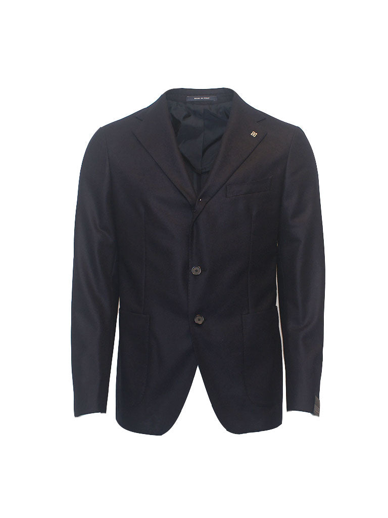 Flannel Wool Suit - Blå