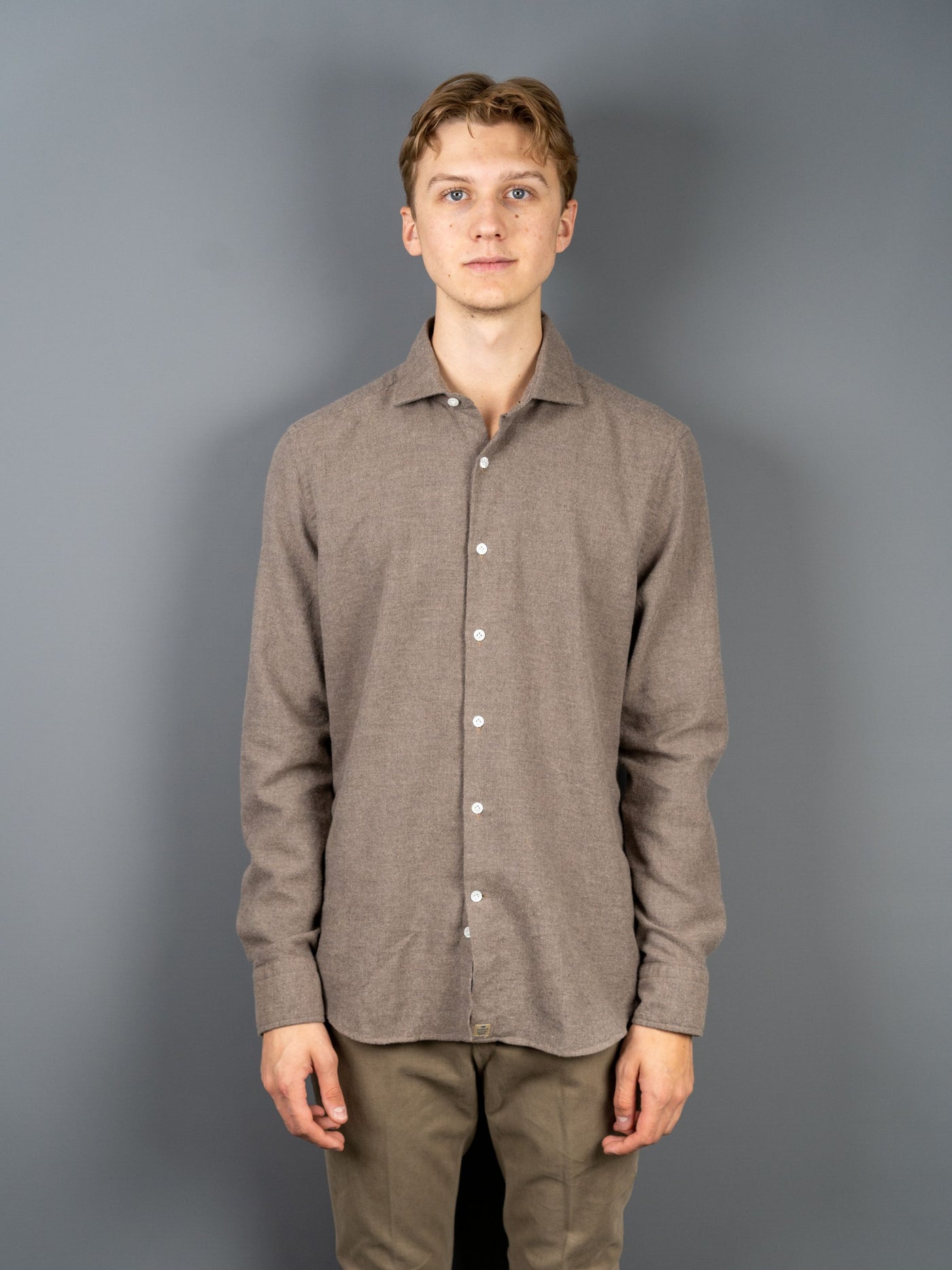 Flannel Shirt - Brun