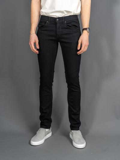 George Slim Fit Jeans A27 - Sort