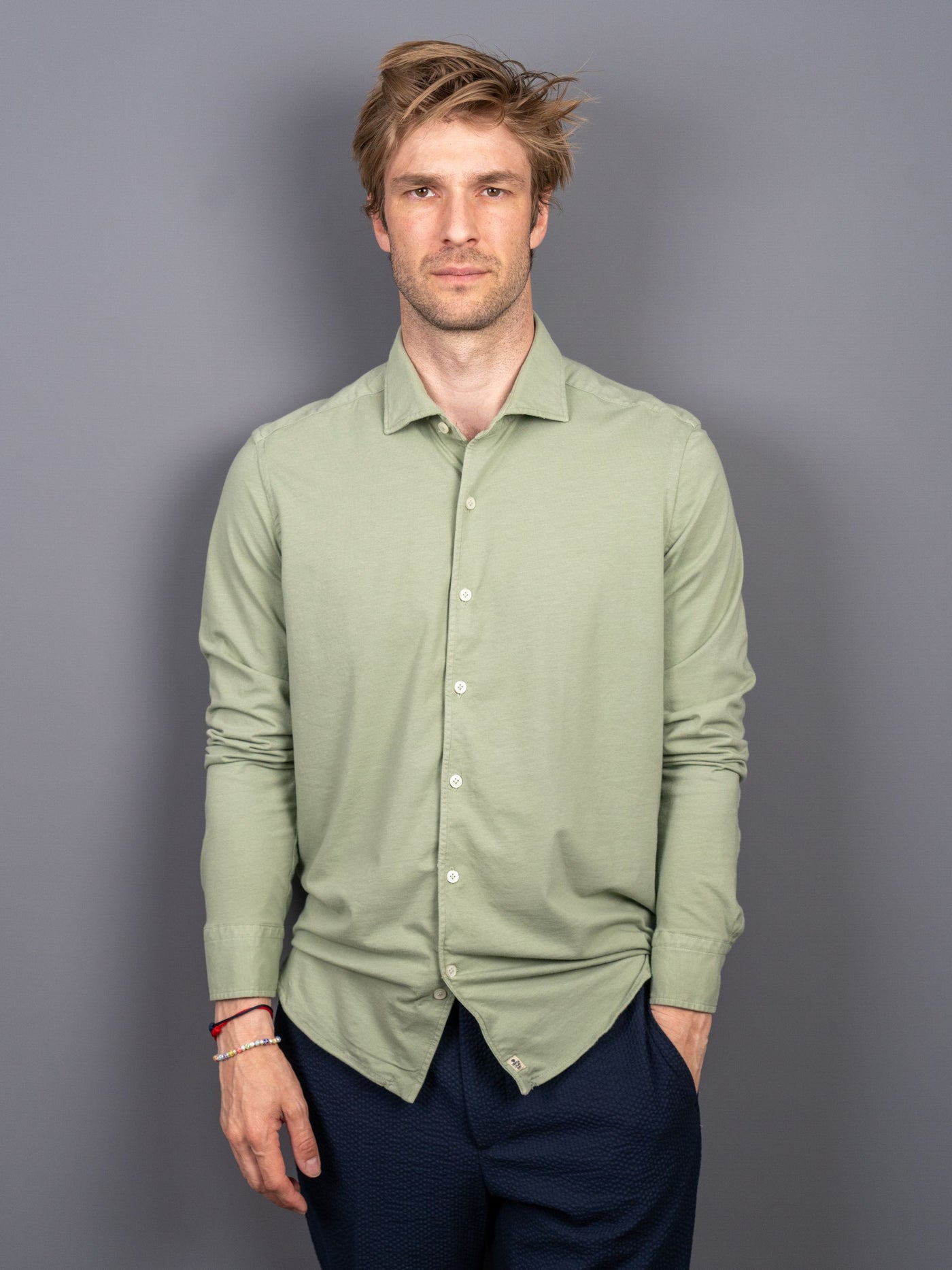 Jersey Luxury Shirt - Lysegrøn