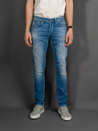 George Slim Fit Jeans FH3 - Blå