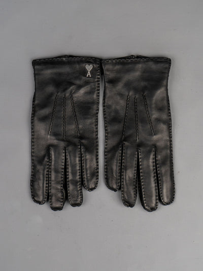 ADC Leather Gloves - Sort
